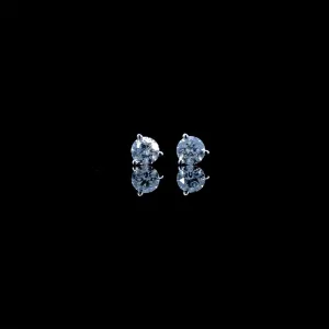 164190 - .74 ctw diamond studs