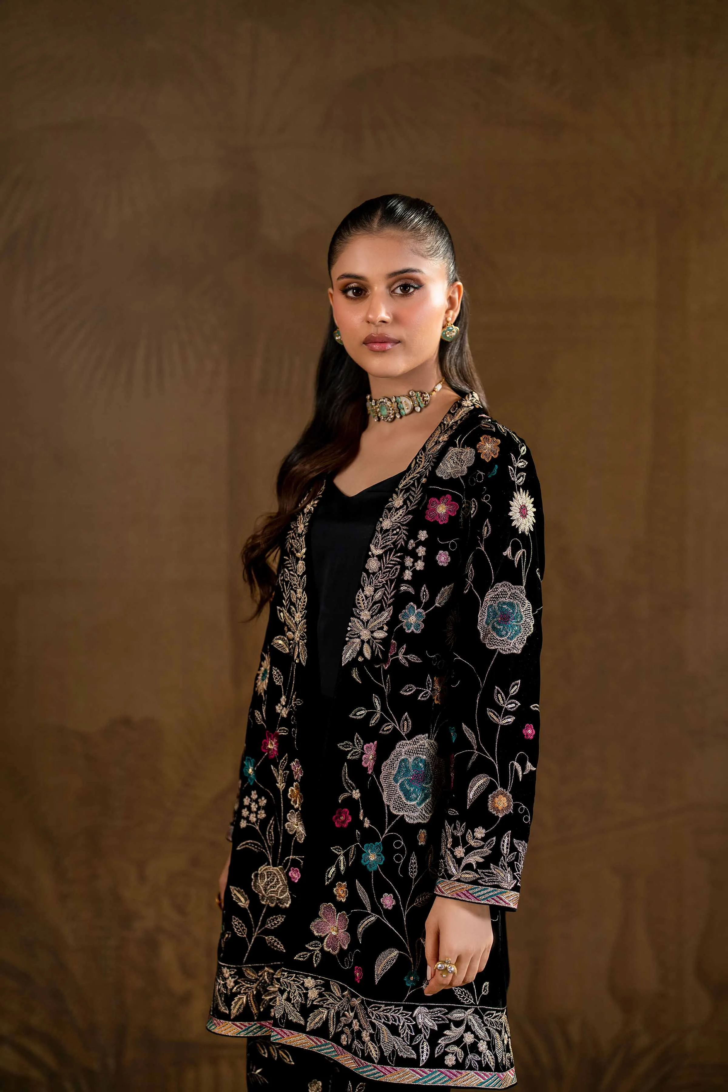 2 Piece - Embroidered Suit - KFW24-07