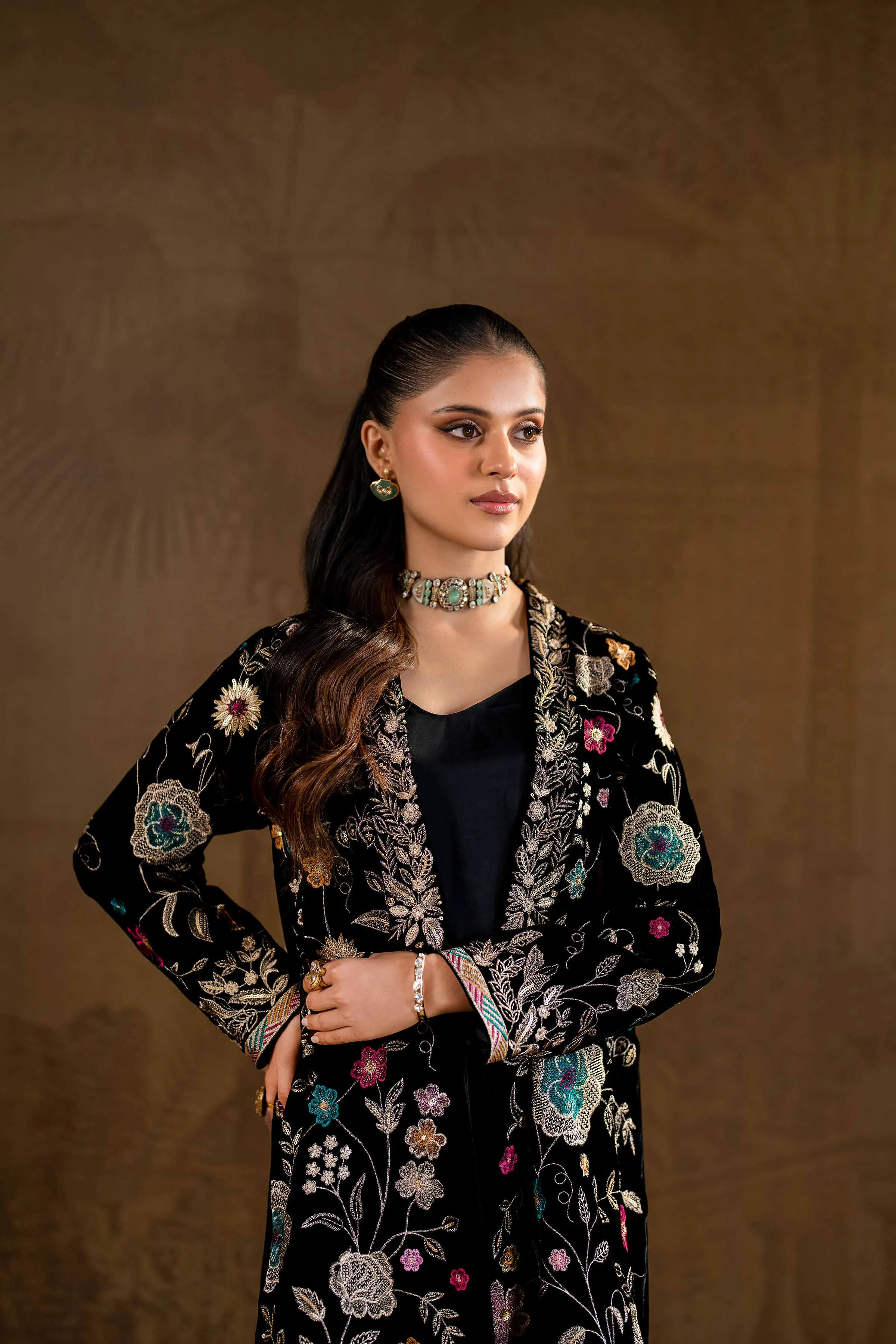 2 Piece - Embroidered Suit - KFW24-07