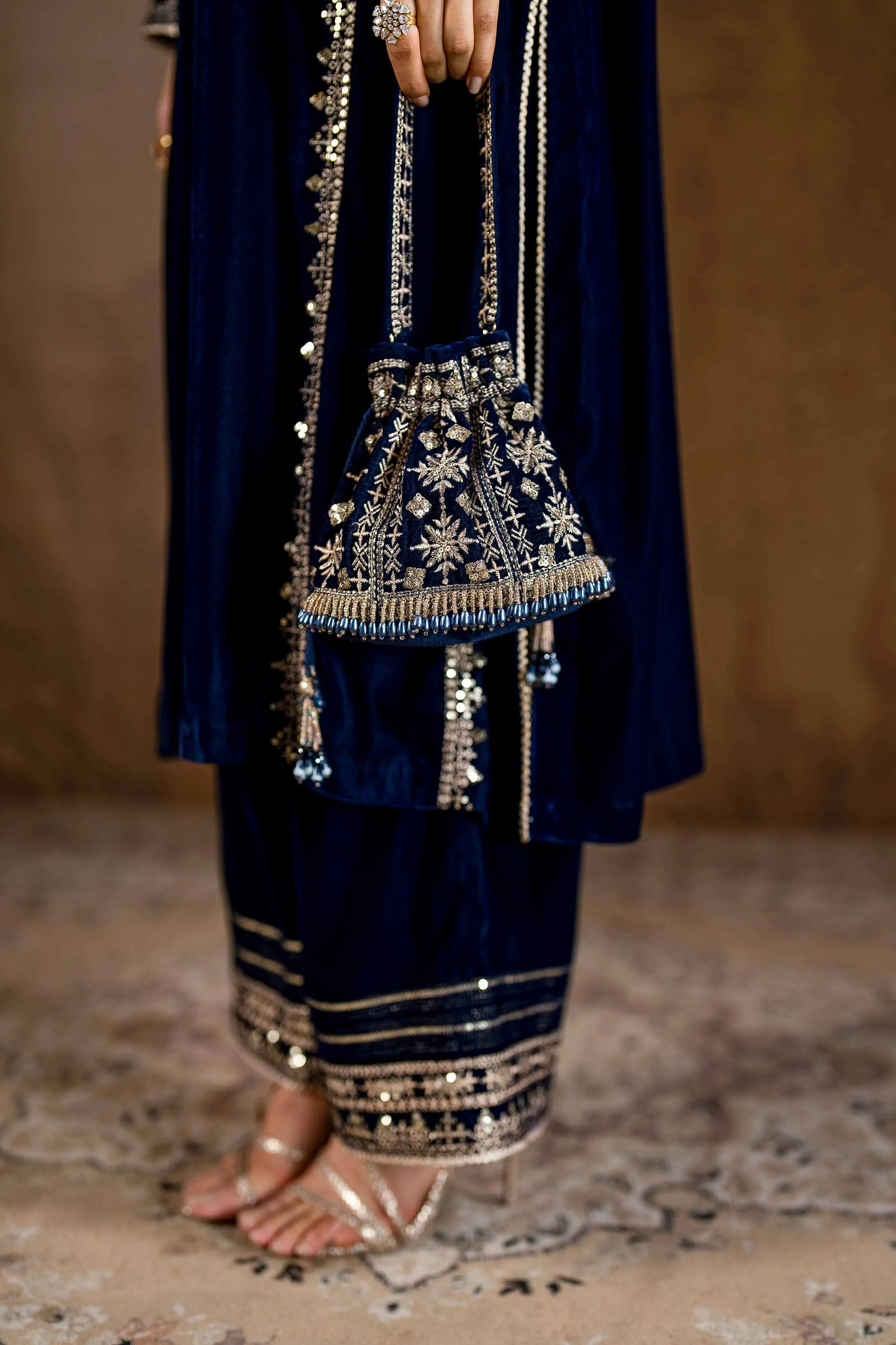 2 Piece - Embroidered Suit - KFW24-09