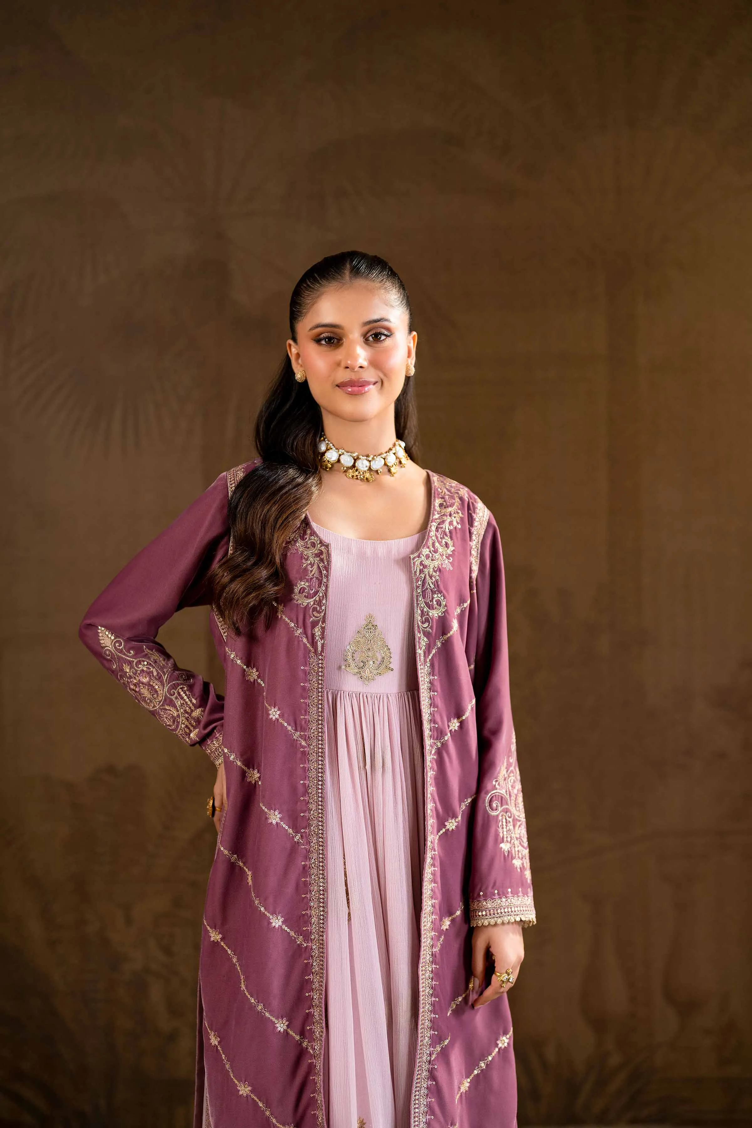 2 Piece - Embroidered Suit - KFW24-11