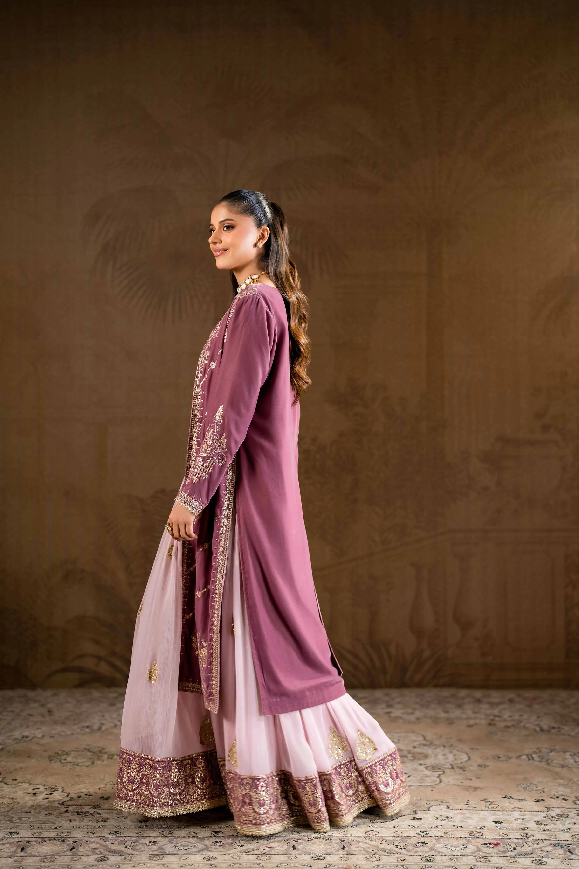 2 Piece - Embroidered Suit - KFW24-11