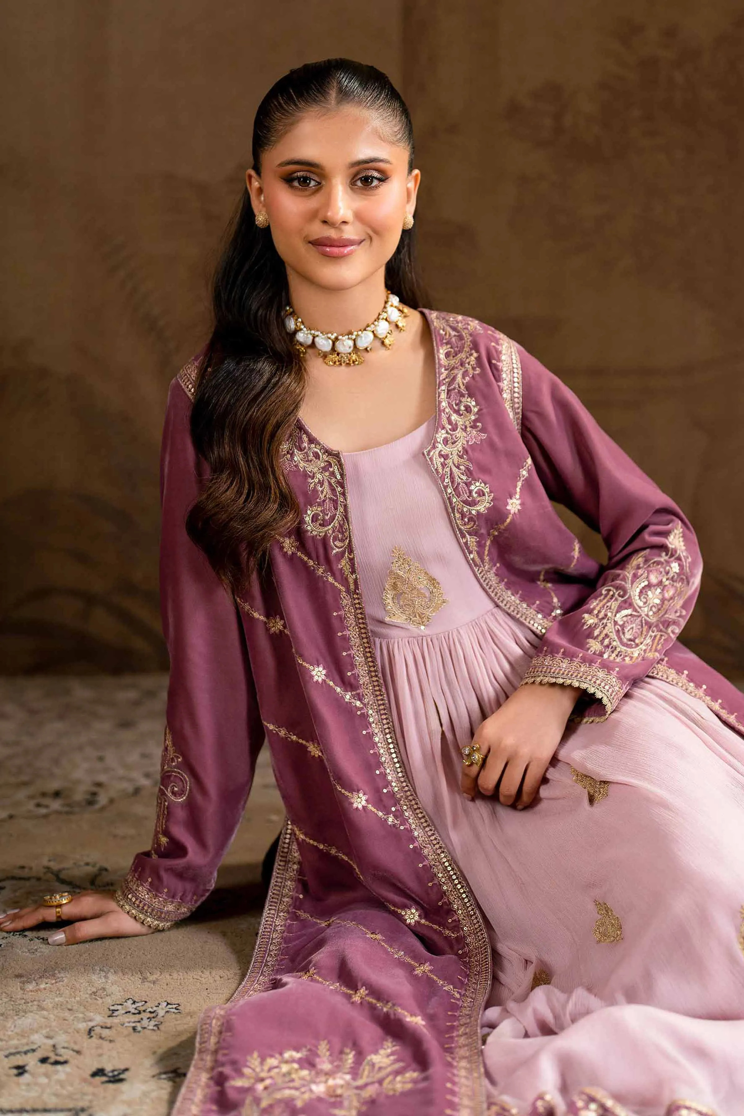 2 Piece - Embroidered Suit - KFW24-11