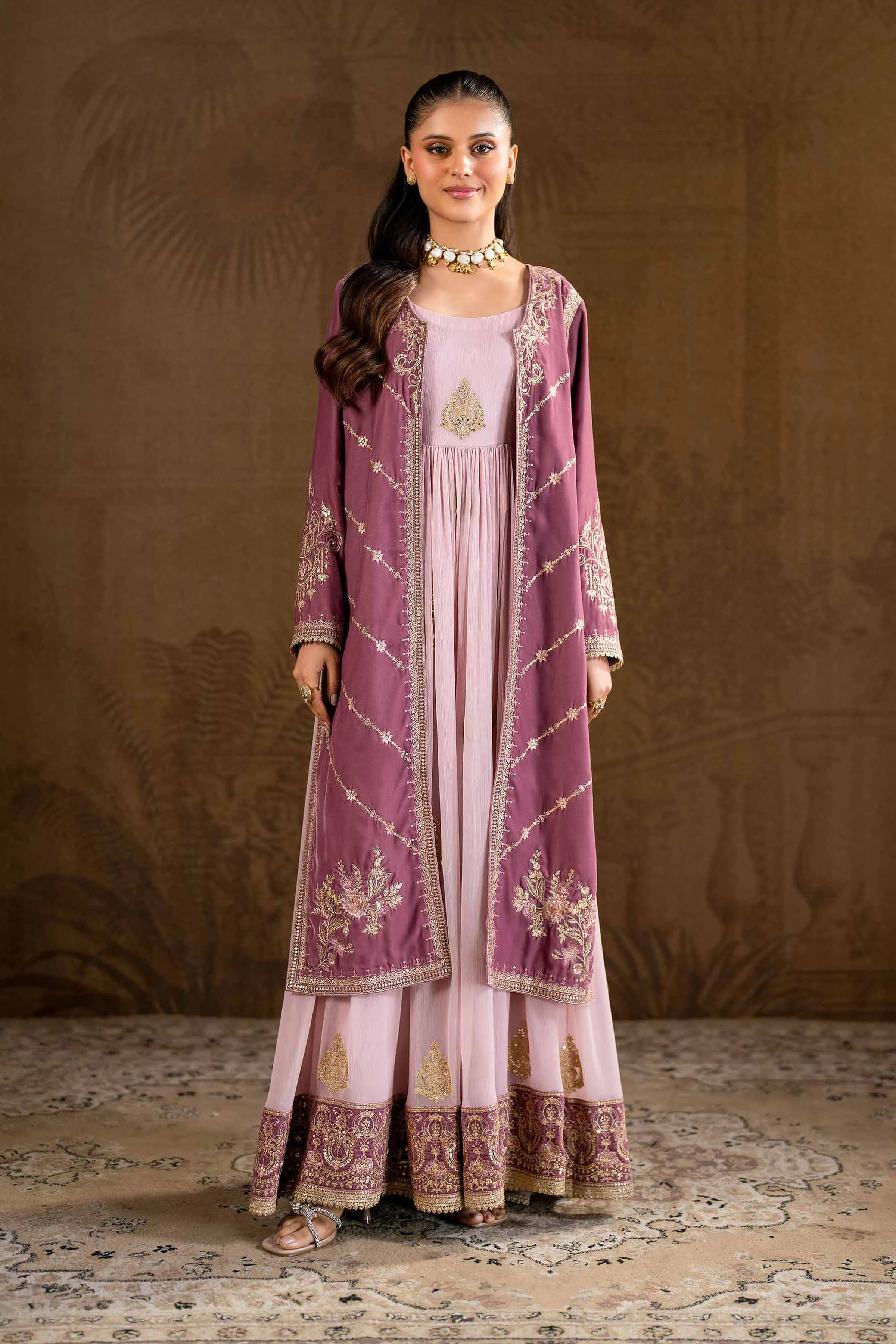 2 Piece - Embroidered Suit - KFW24-11