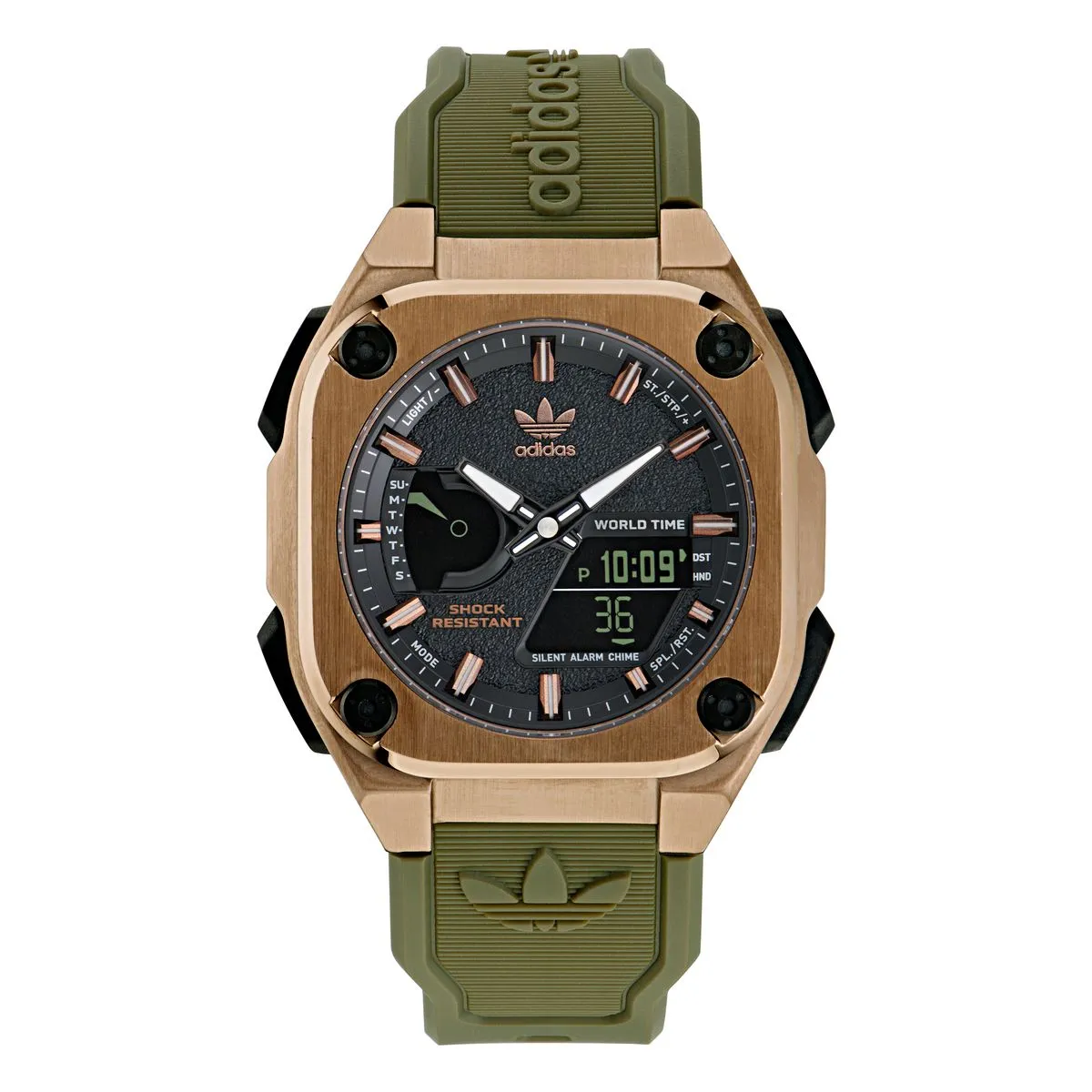 Adidas Originals Black Dial Unisex Ani-Digi Watch - AOFH23502