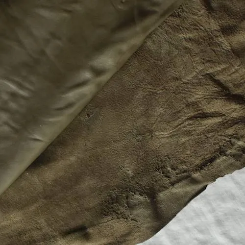 Antique Gray Leather Hide