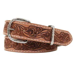 B1192 - Natural Tooled Belt