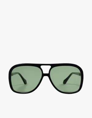 Bang Sunglasses - Gloss Black/Olive Green