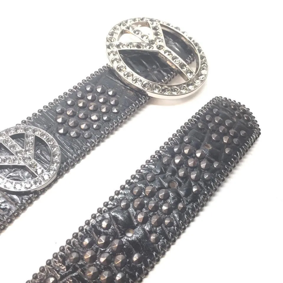 b.b. Simon "Love Wins" Crystal Belt