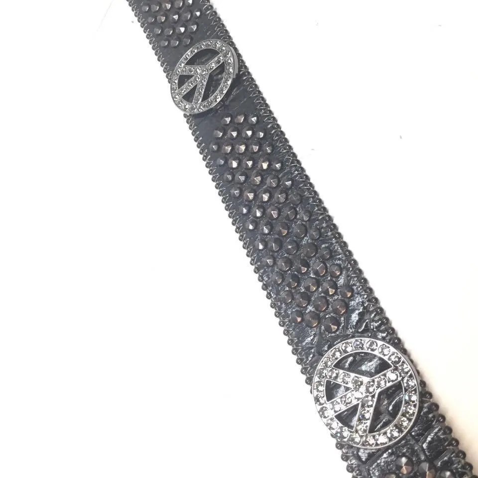b.b. Simon "Love Wins" Crystal Belt