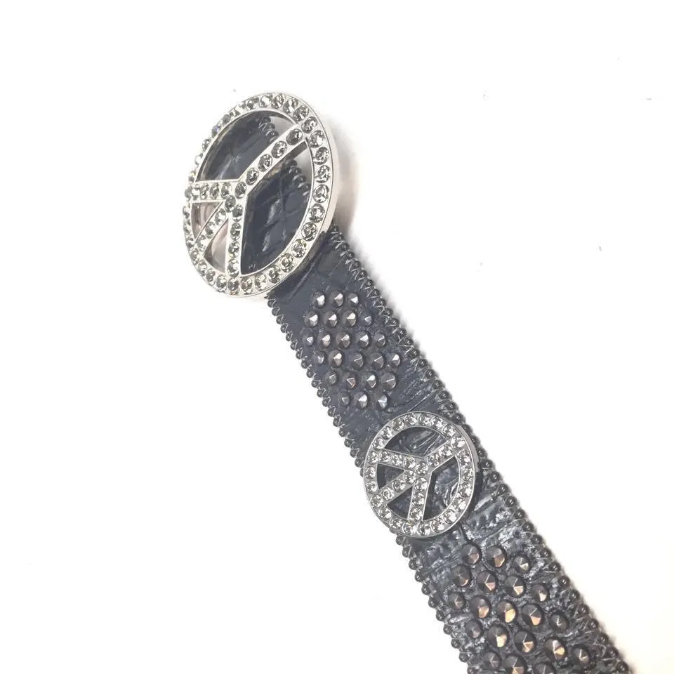 b.b. Simon "Love Wins" Crystal Belt