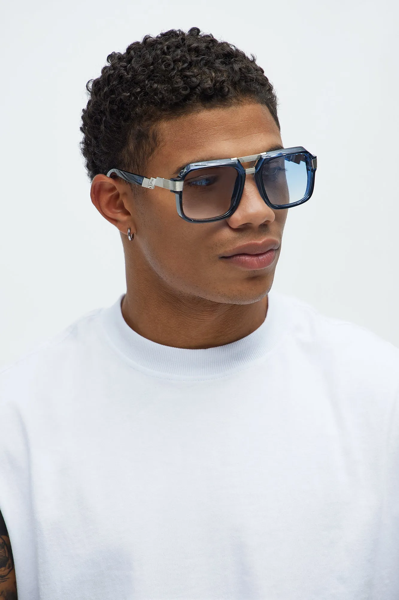 Belgrade Aviator Sunglasses - Blue