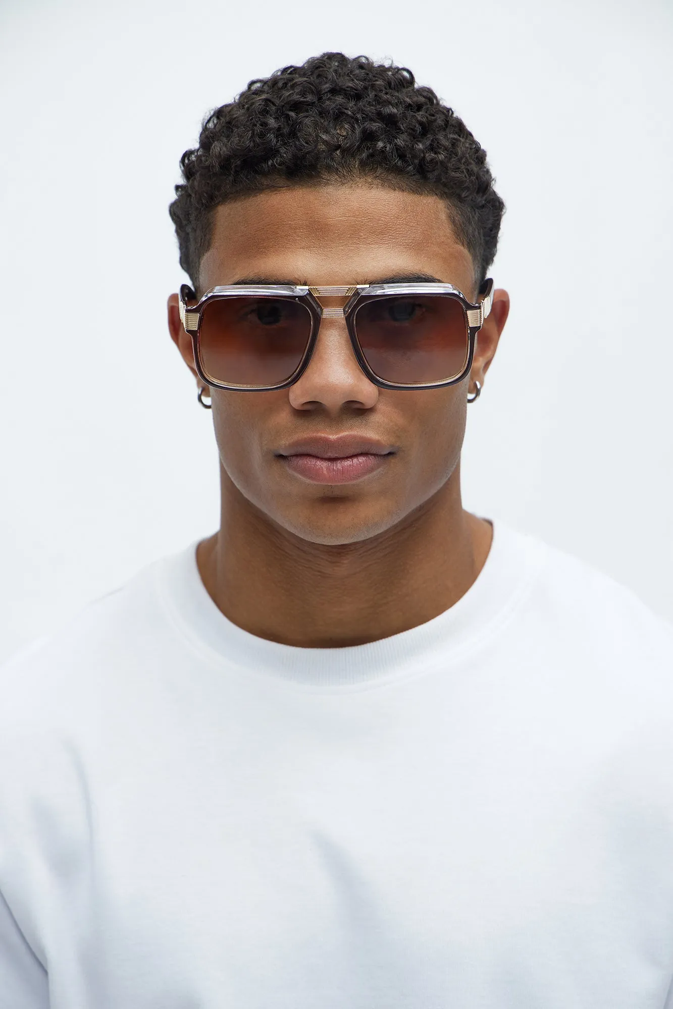 Belgrade Aviator Sunglasses - Brown