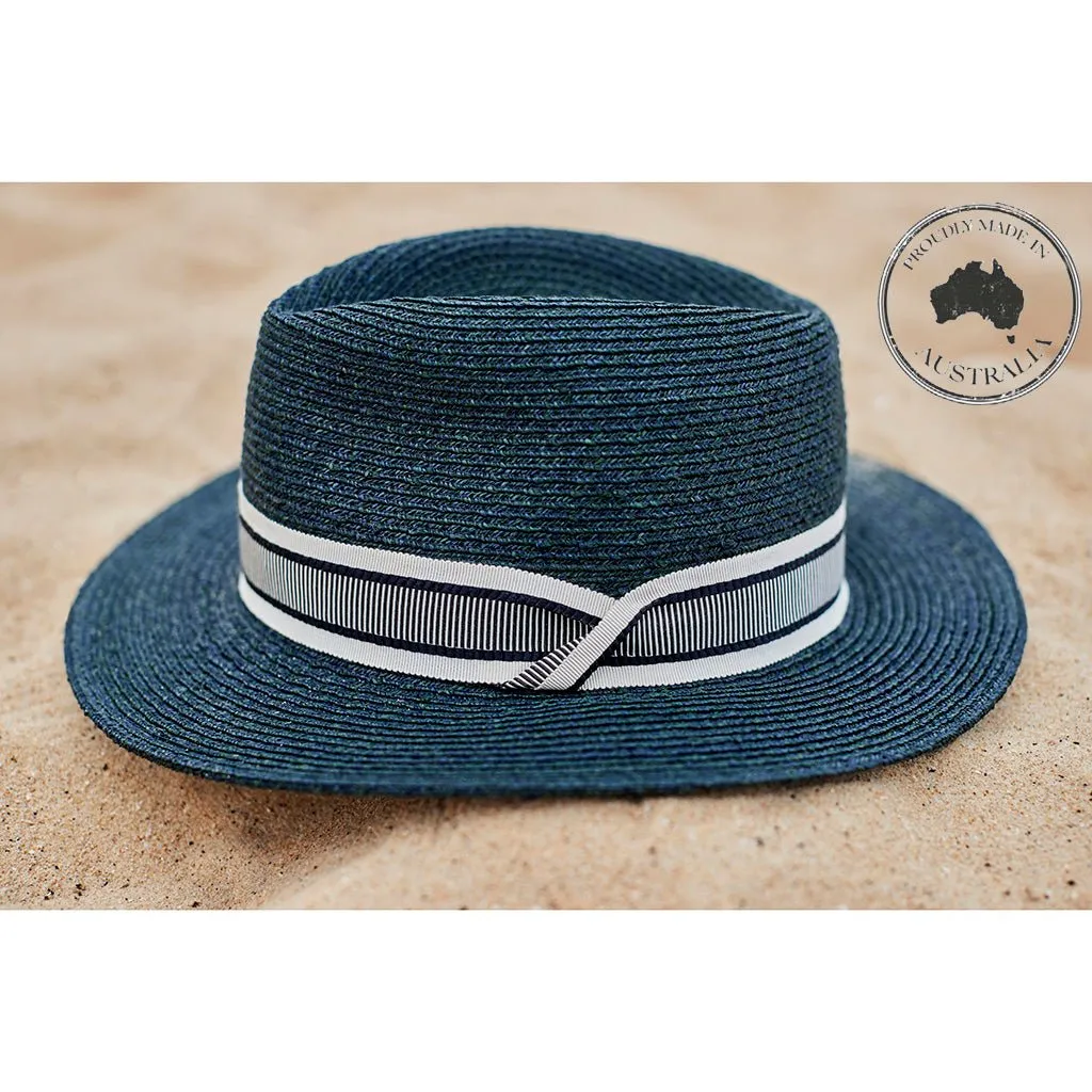 Belmont Raffia Fedora by Deborah Hutton