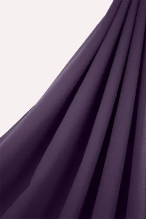 Classic Chiffon Hijab - Dark Lilac