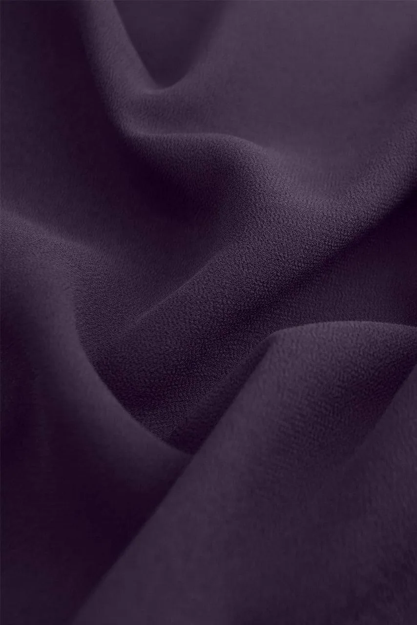 Classic Chiffon Hijab - Dark Lilac