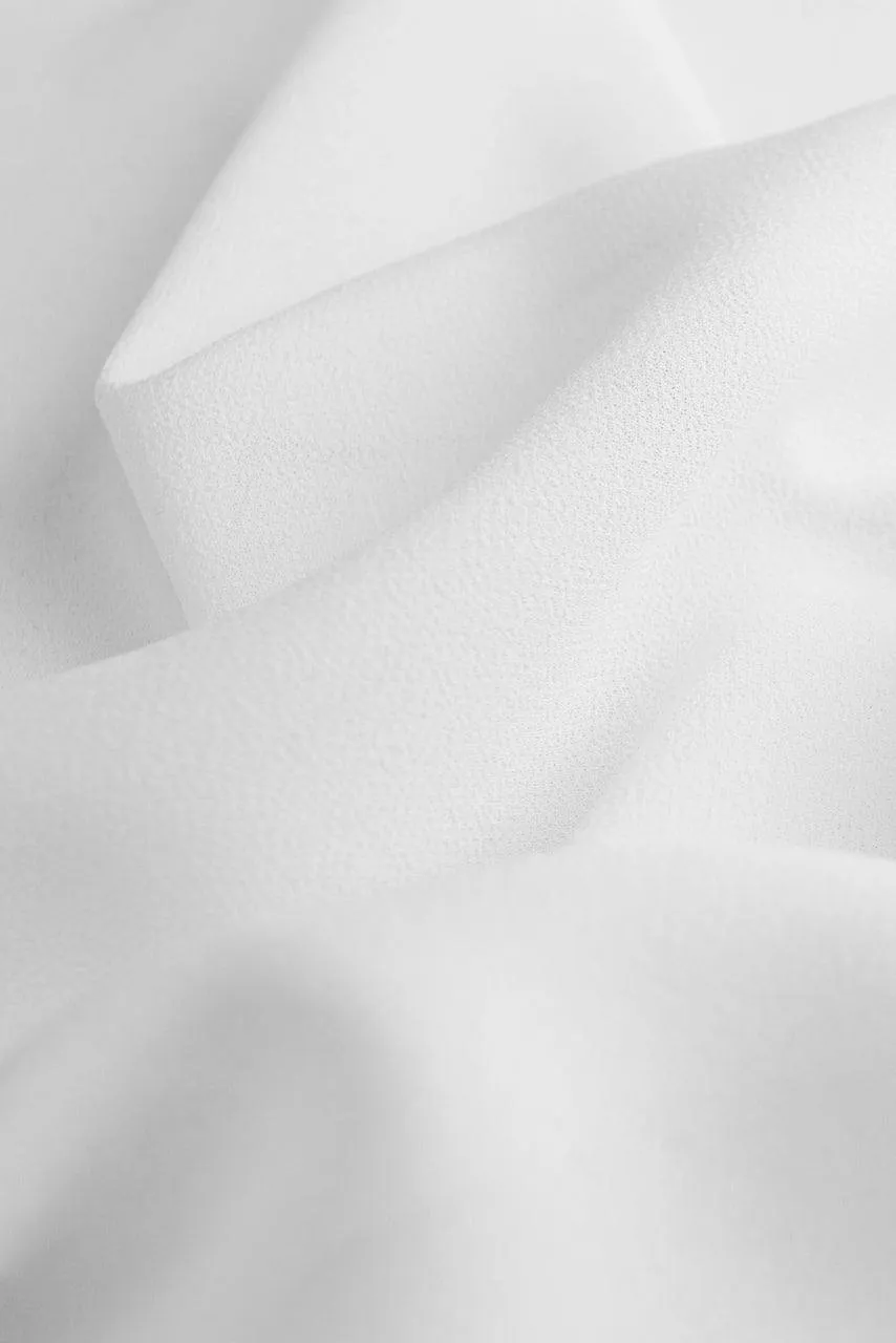 Classic Maxi Chiffon Hijab - Soft White