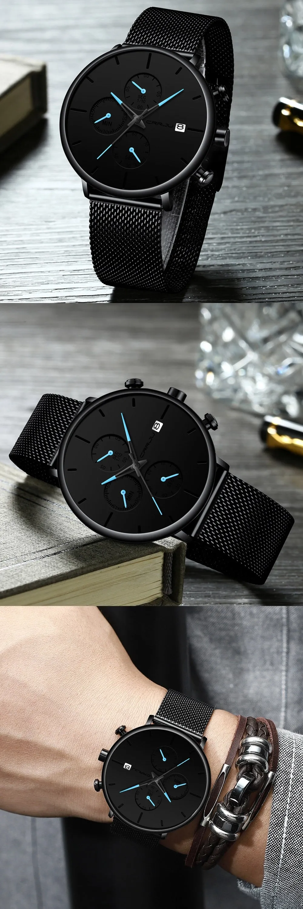 CRRJU Luminous Tritium Watches