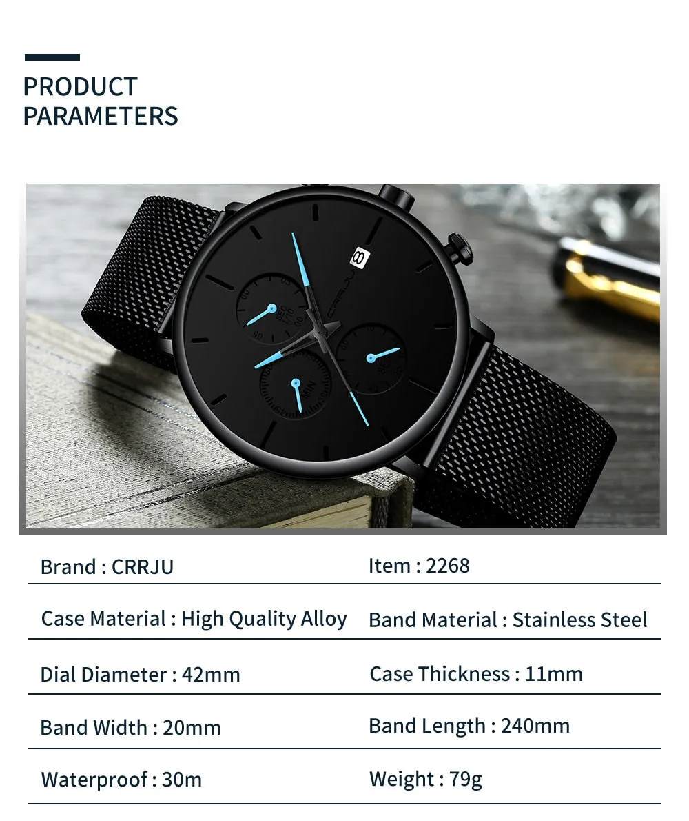 CRRJU Luminous Tritium Watches