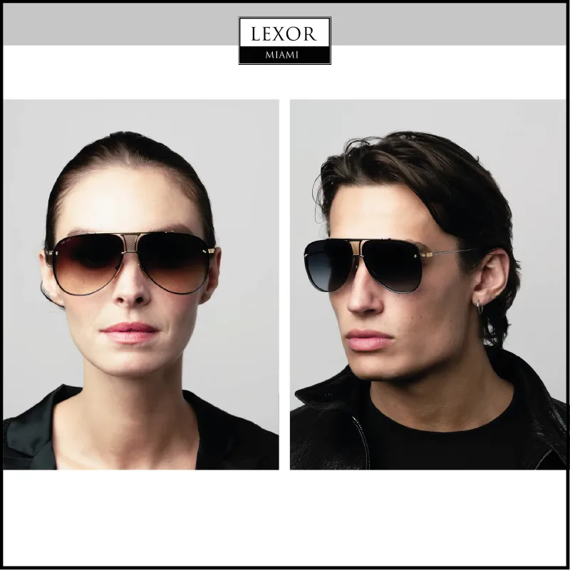Dita DRX-2082-B-BLK-GLD-62-Z Decade Two Unisex Sunglasses