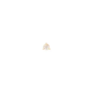 Element Stud | 14k Gold & 3mm Diamond