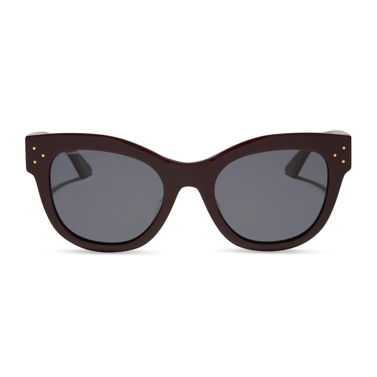 EVA - BORDEAUX   GREY   POLARIZED SUNGLASSES