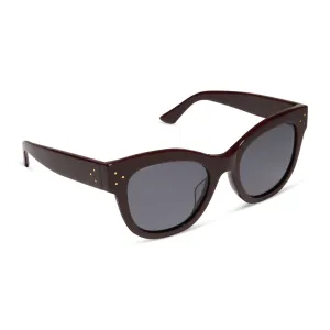 EVA - BORDEAUX   GREY   POLARIZED SUNGLASSES