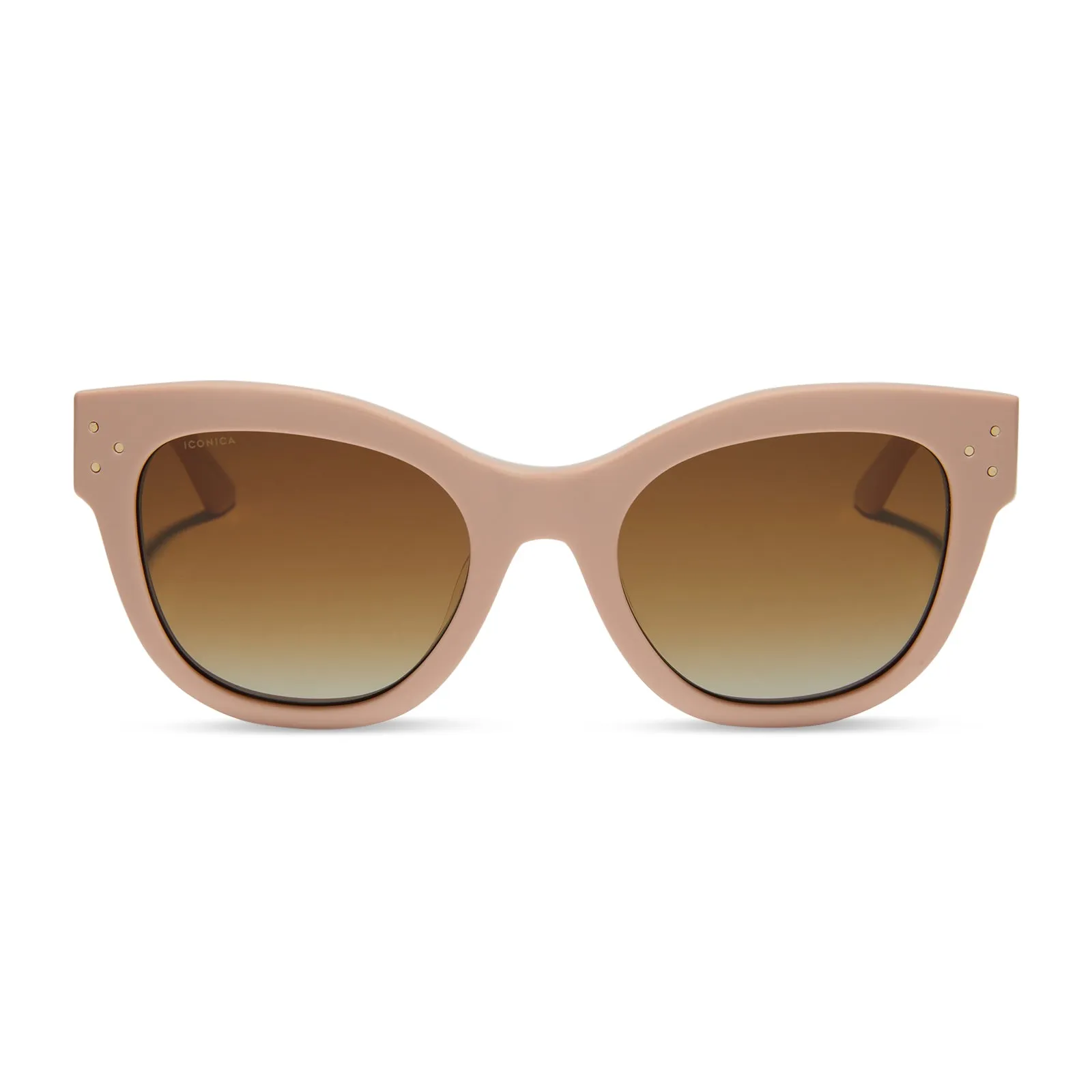 EVA - NUDE   BROWN GRADIENT   POLARIZED SUNGLASSES