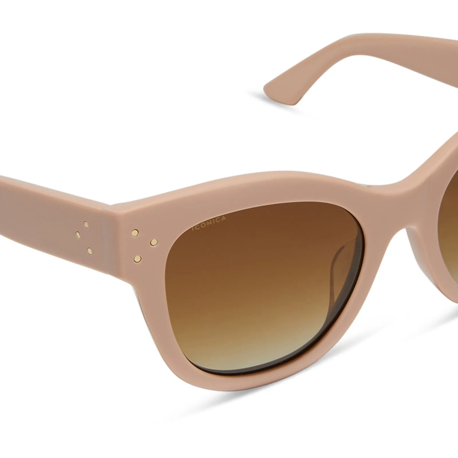 EVA - NUDE   BROWN GRADIENT   POLARIZED SUNGLASSES