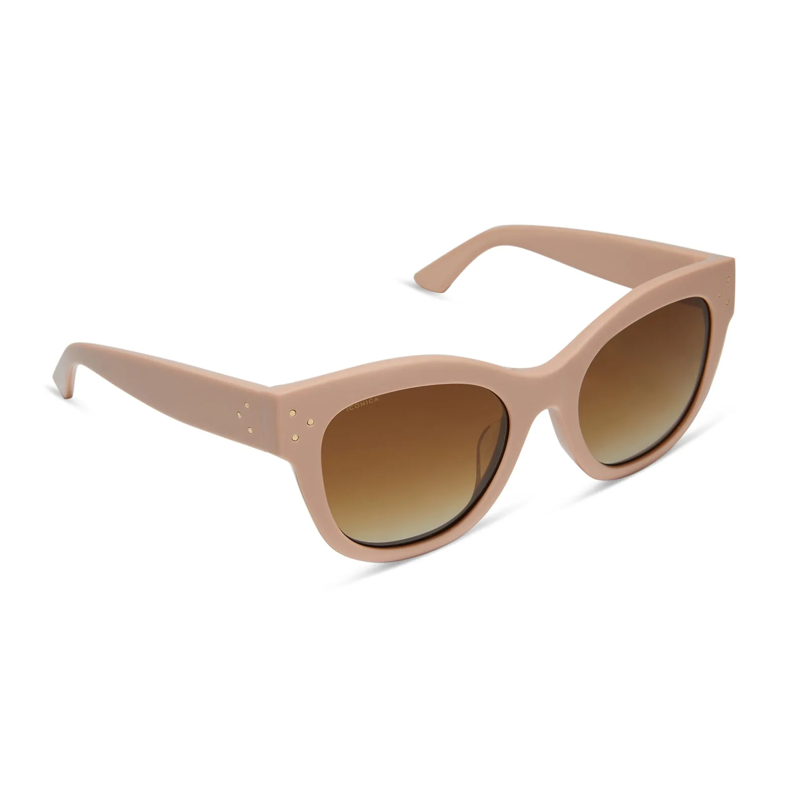 EVA - NUDE   BROWN GRADIENT   POLARIZED SUNGLASSES