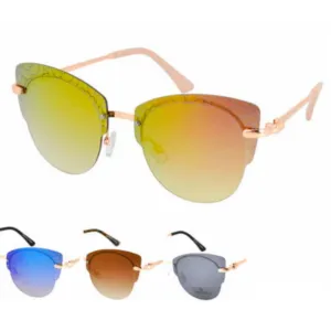 Frameless Cool Sunglasses With Top Design