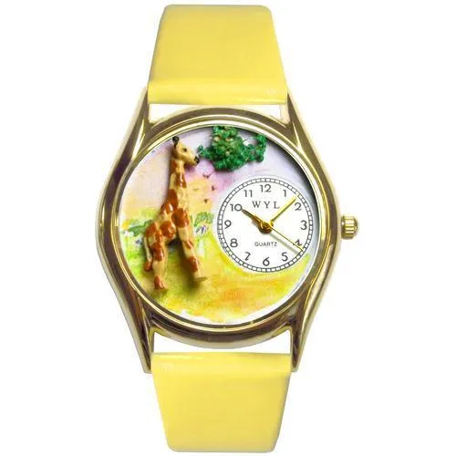 Giraffe Watch Small Gold Style