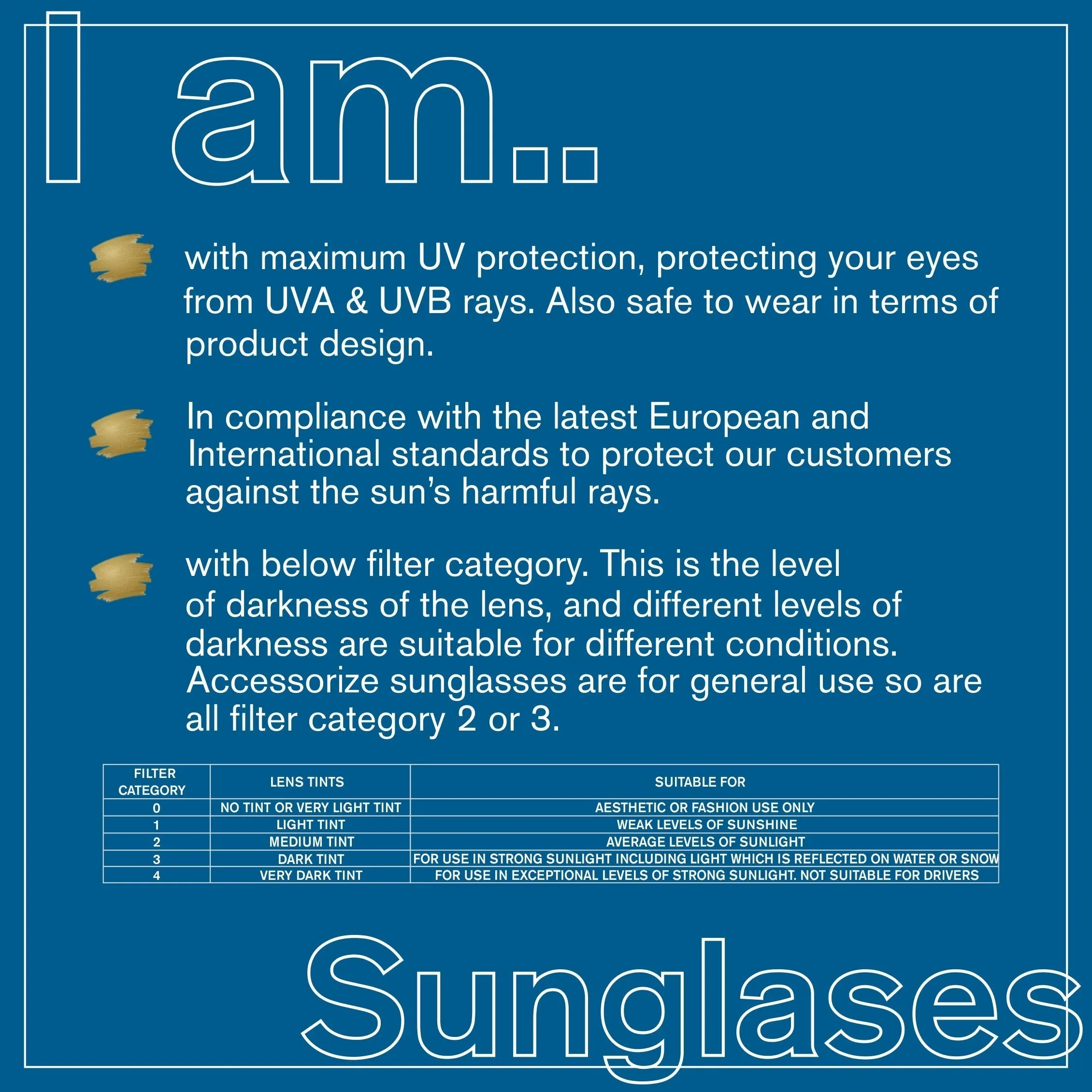 Gold Rimless Aviator Sunglasses