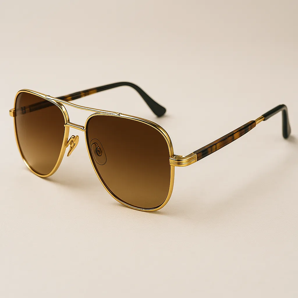 Jett Alloy Aviator Sunglasses