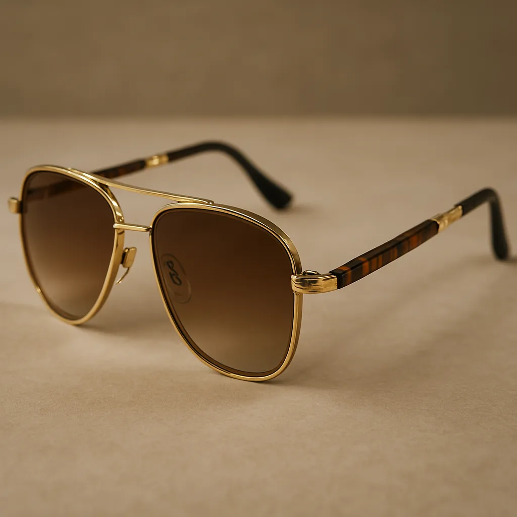 Jett Alloy Aviator Sunglasses