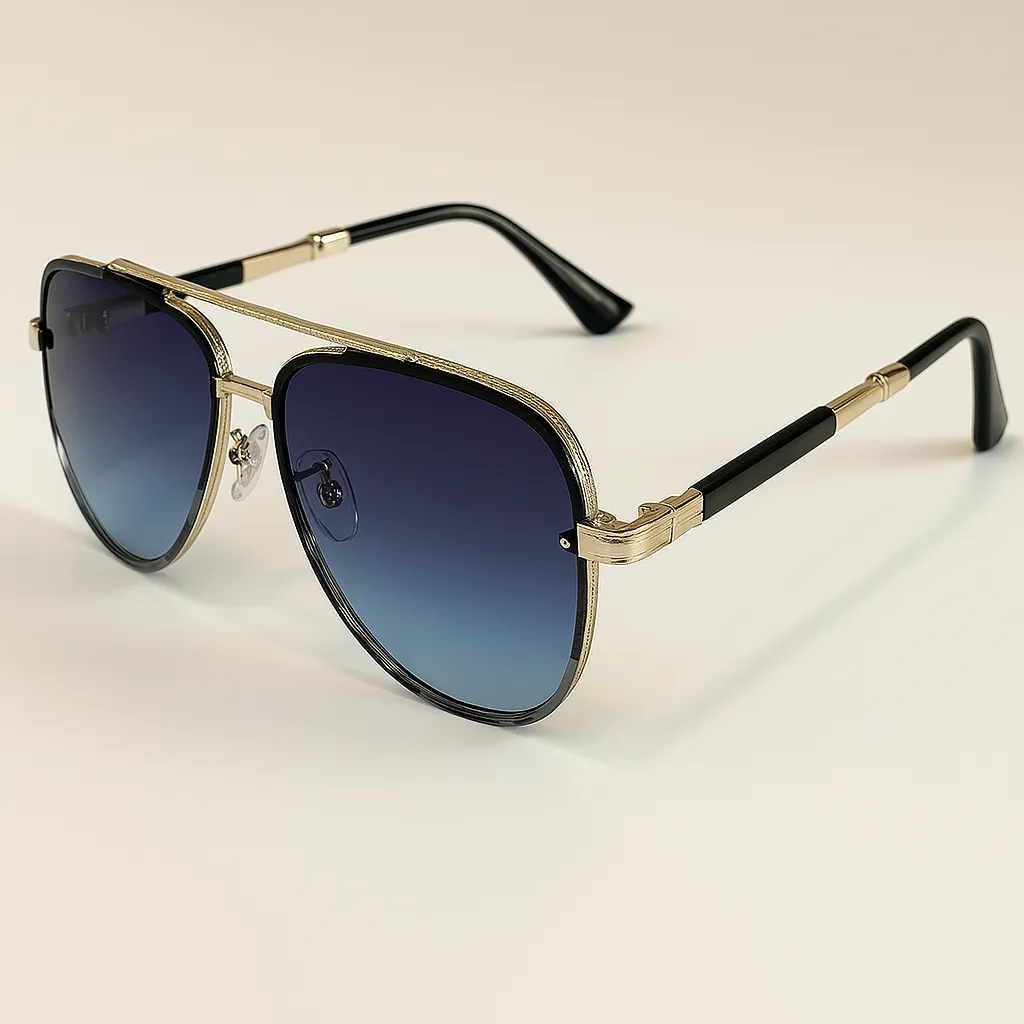 Jett Alloy Aviator Sunglasses