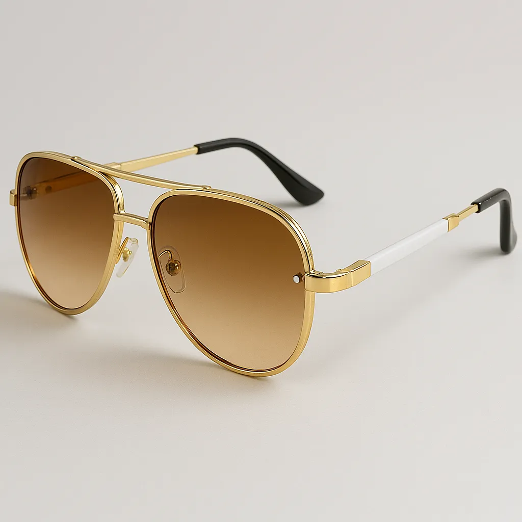 Jett Alloy Aviator Sunglasses