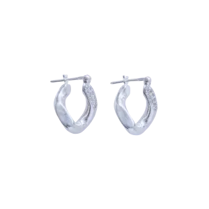 Kihei melee diamond earrings