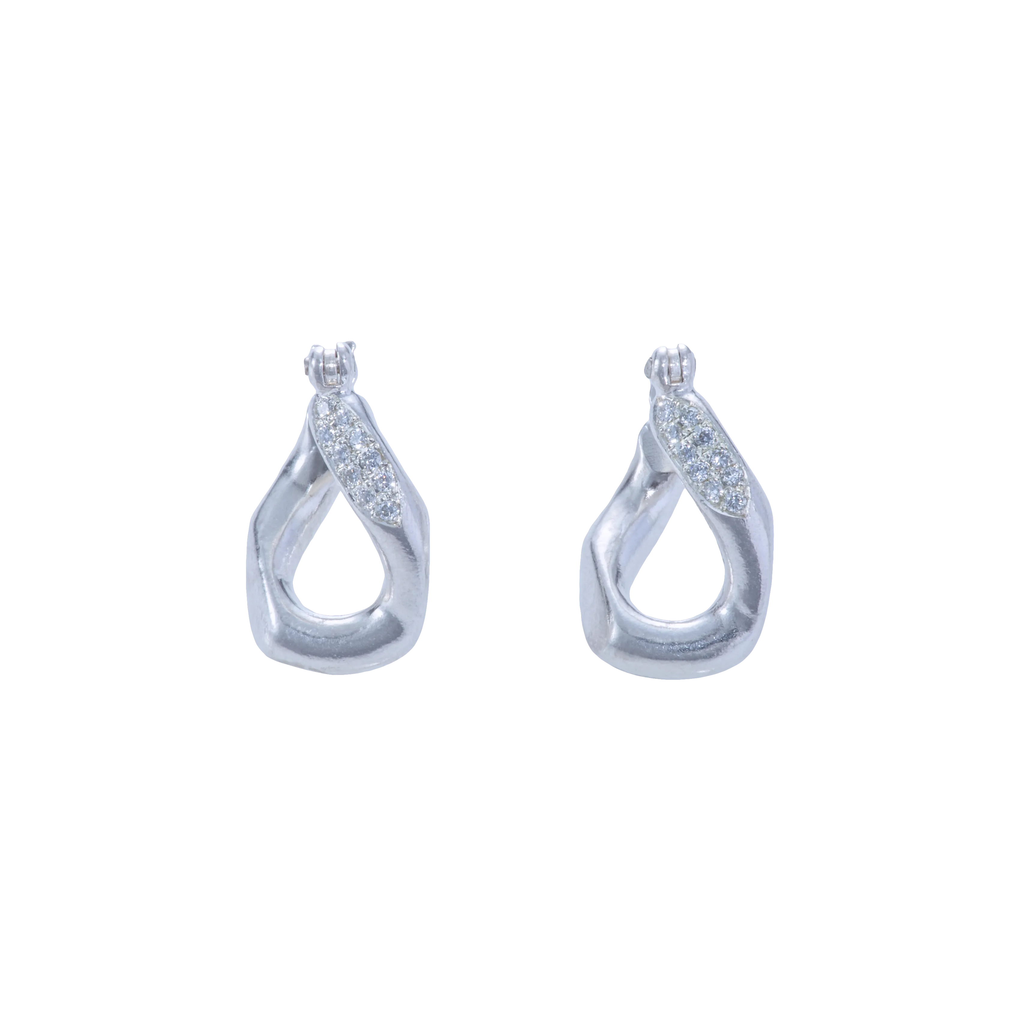 Kihei melee diamond earrings