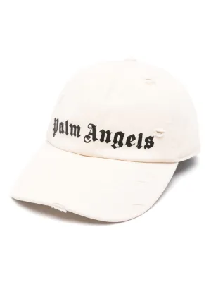 logo-print cotton cap
