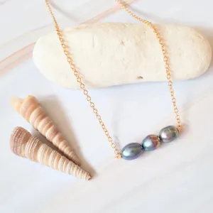 Luminous Freshwater Pearl Pendant Hawaiian Necklace