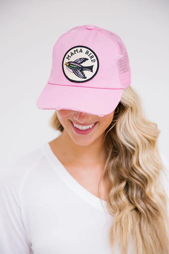 MIDNIGHT MAMA BIRD PATCH HAT