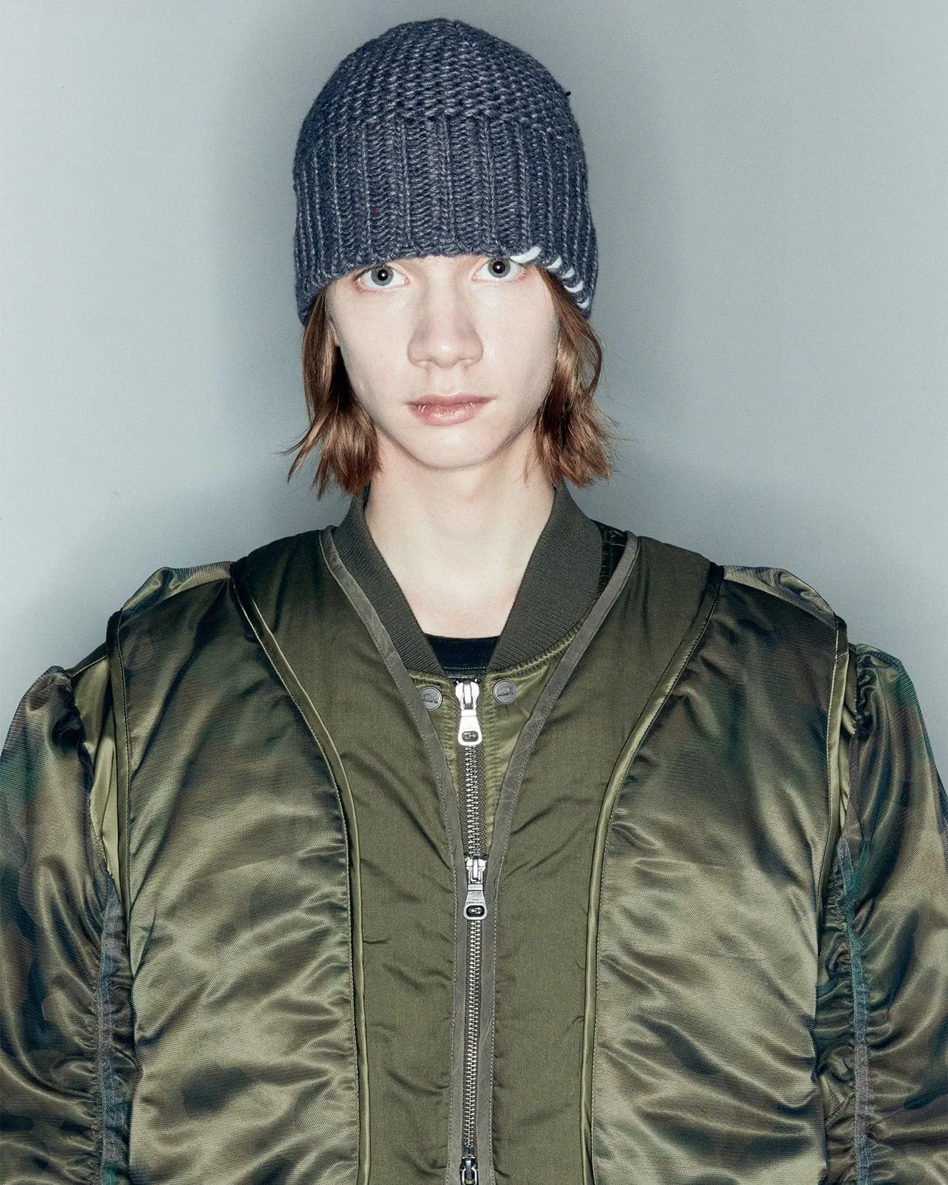 MILANO WOOL BEANIE aaa419m(CHARCOAL)