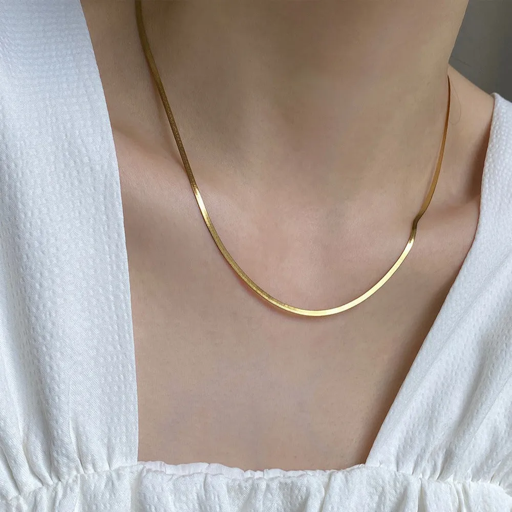 Moderate Luxury Titanium Steel Necklaces
