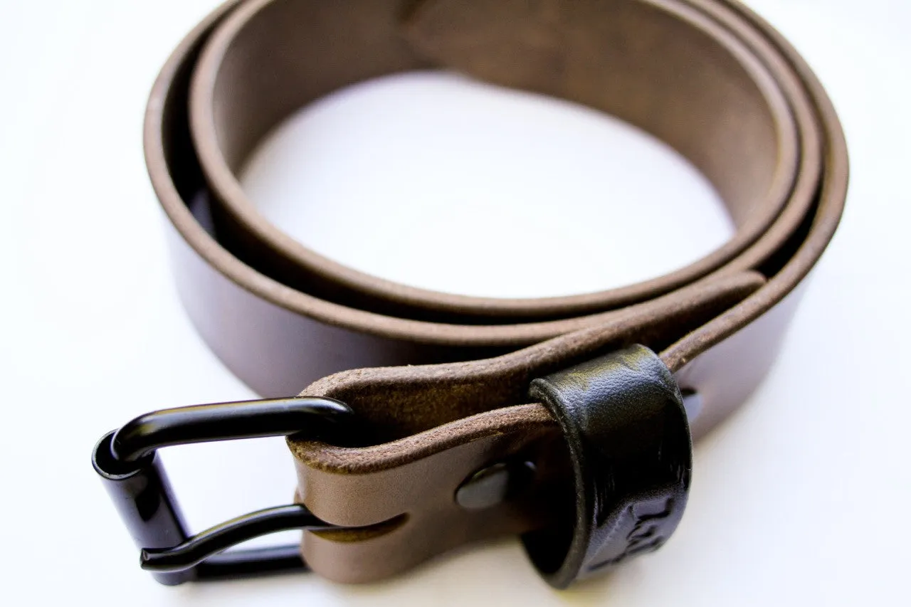 Natural CXL Minimalist Belt (Brass & Nickel Hardware Available)