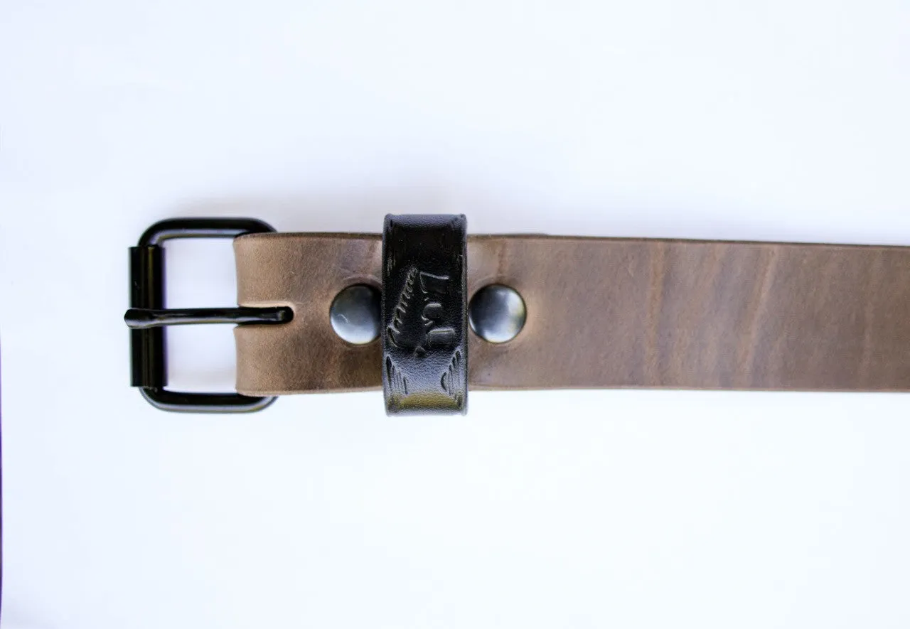 Natural CXL Minimalist Belt (Brass & Nickel Hardware Available)