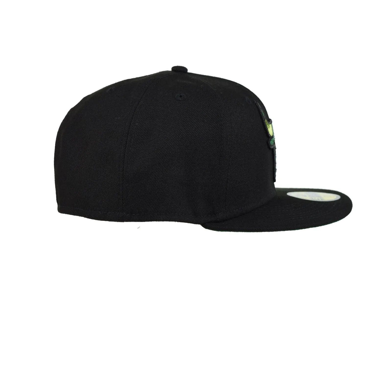 New Era Chicago Bulls Metallic Pop 59Fifty Men's Fitted Hat Black-Green