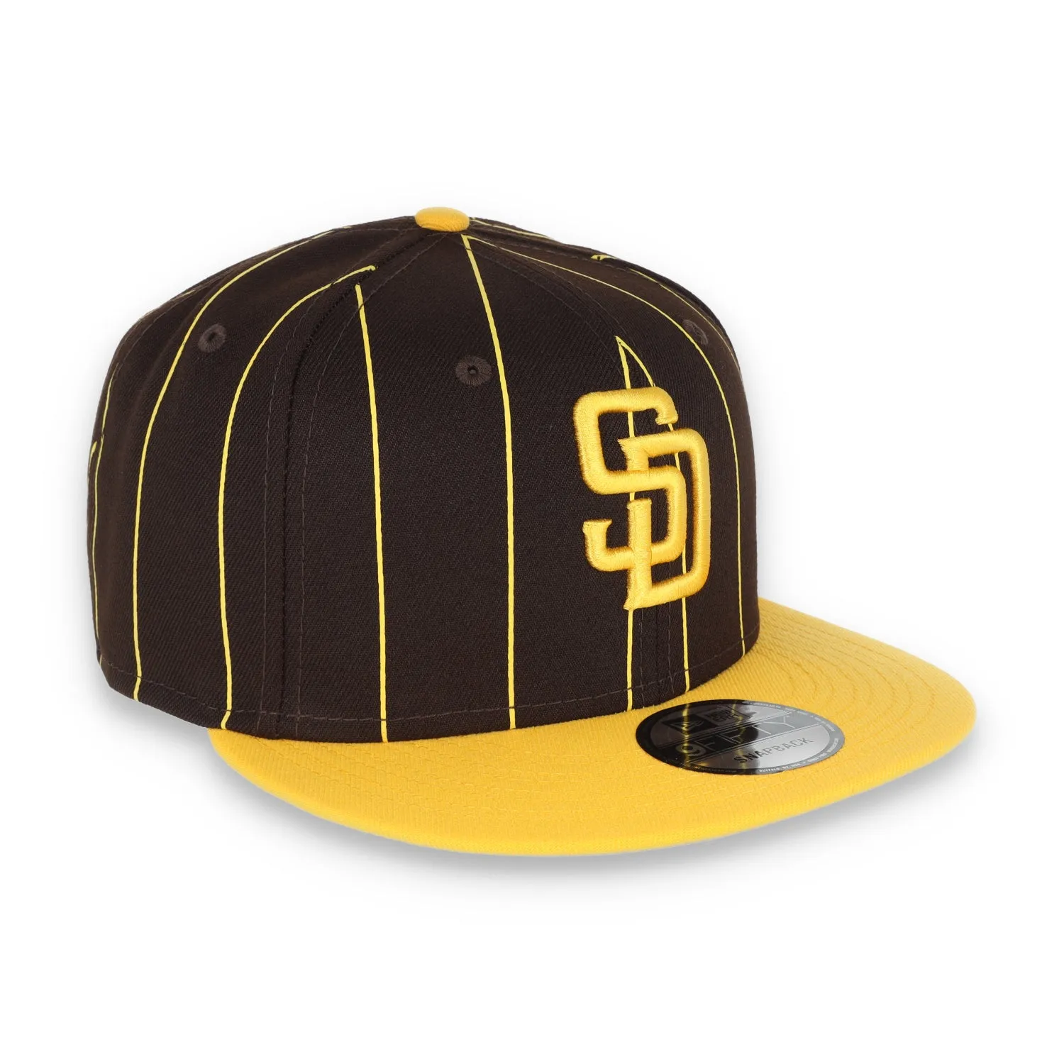 New Era San Diego Padres Vintage Throwback 9Fifty Snapback Hat-Brown