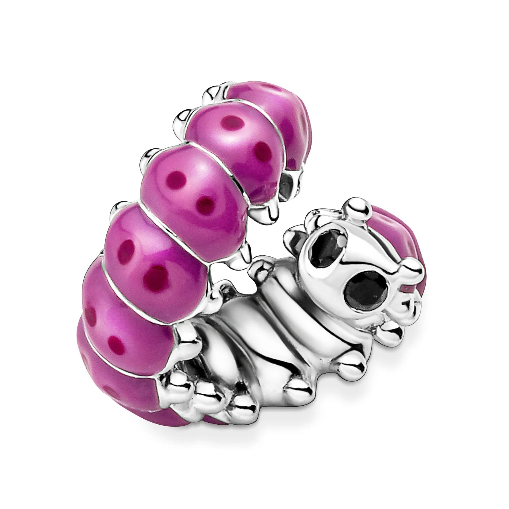 Pandora Cute Curled Caterpillar Charm