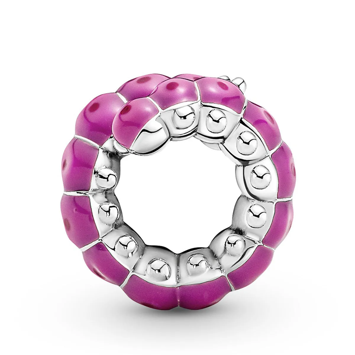 Pandora Cute Curled Caterpillar Charm